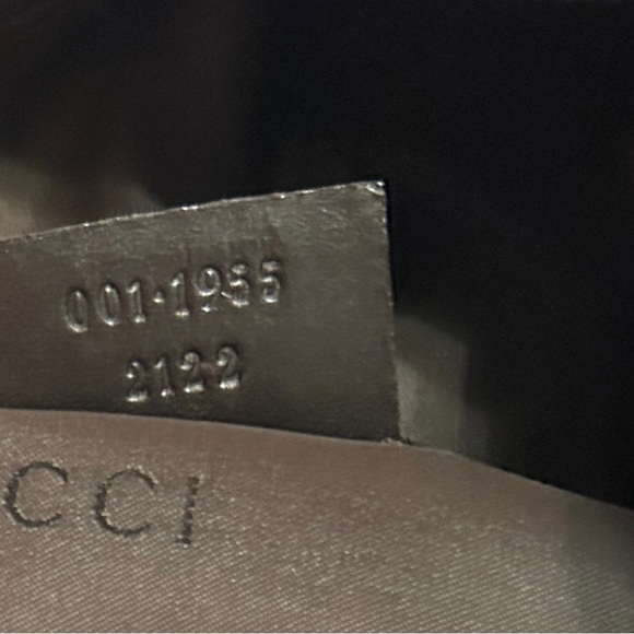 Black Gucci Nylon Bag With Brown Lether Trim & Silver Hardware - EUC - Picture 11 of 16